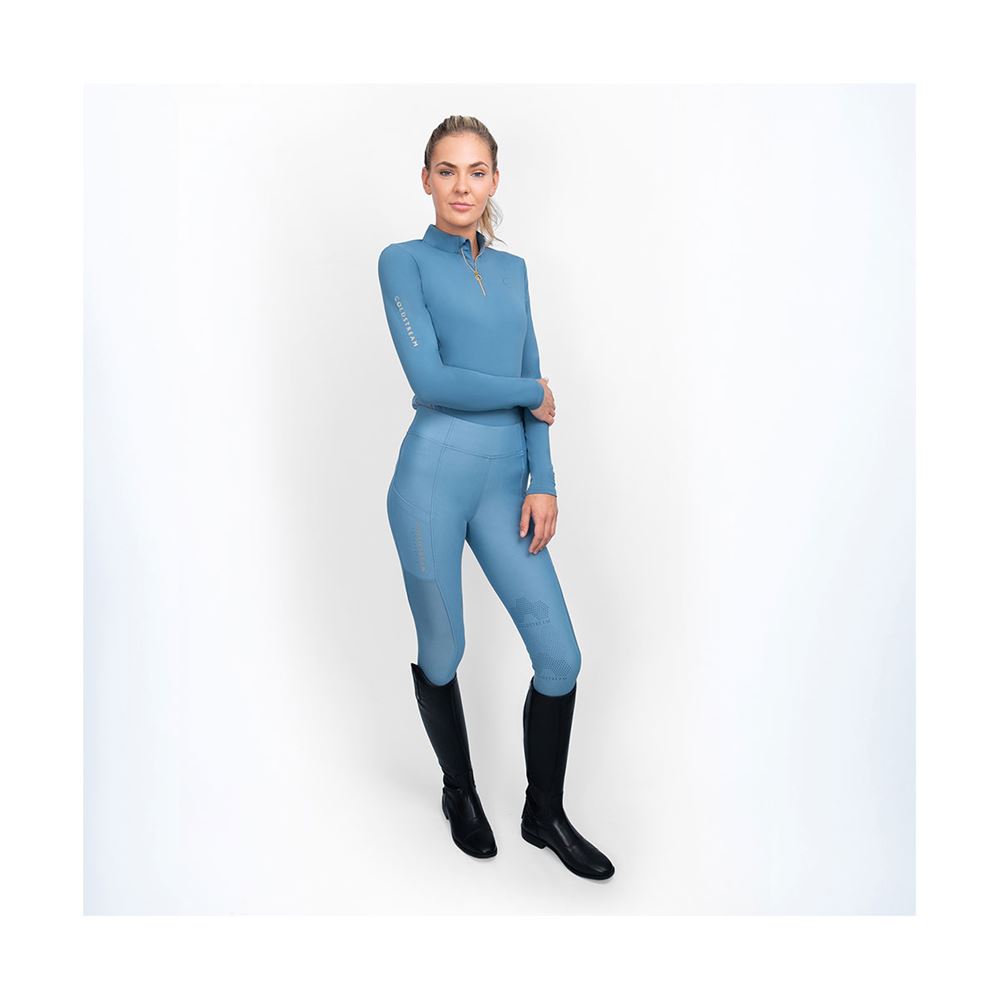 Coldstream Ednam Riding Tights (Slate Blue)