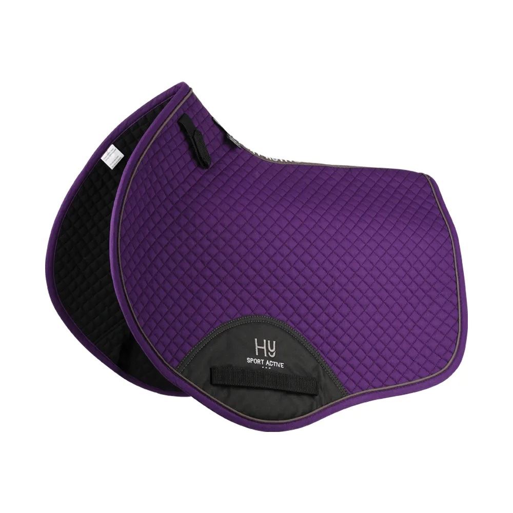 Hy Sport Active Close Contact Saddle Pad (Royal Violet)