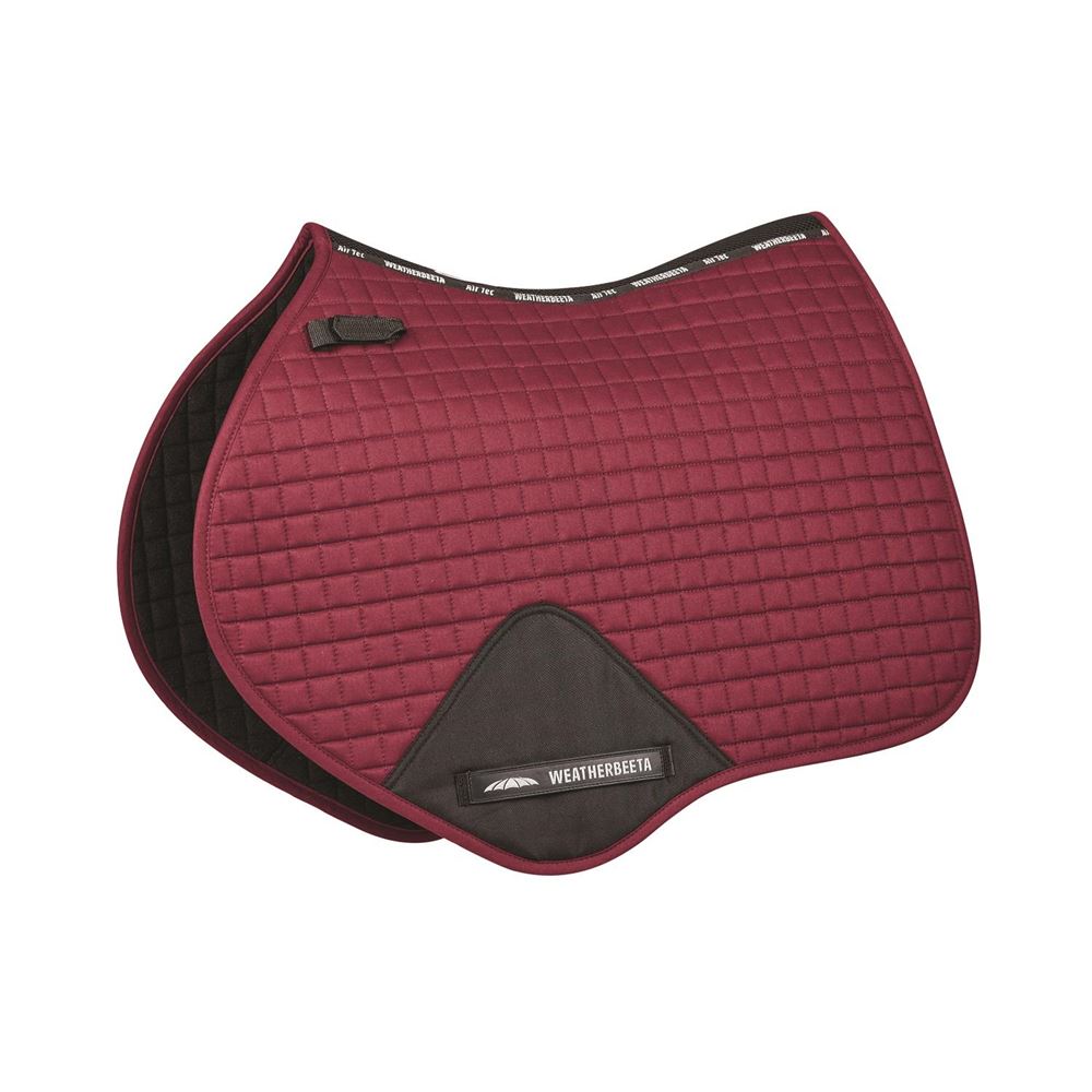 Weatherbeeta Prime Jump Saddle Pad (Maroon)