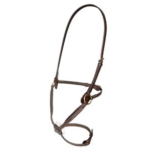 Shires Salisbury Brackley Noseband (Australian Nut)