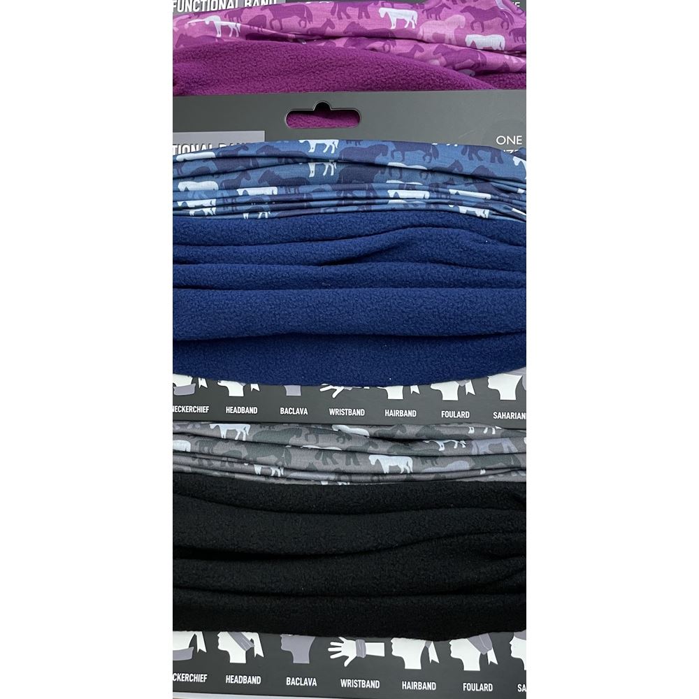 Cartmel Horse Printed Multi Function Scarf/ Snood