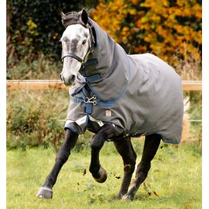Horseware Rhino Plus HexStop Vari-Layer - 250g (Grey/Indigo & Navy) 