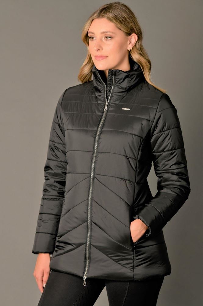 Weatherbeeta Harlow Ladies Puffer Jacket (Black)