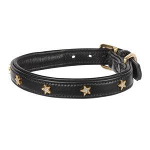 **barcodes** Digby & Fox Star Dog Collar - XS, XXS (Black)