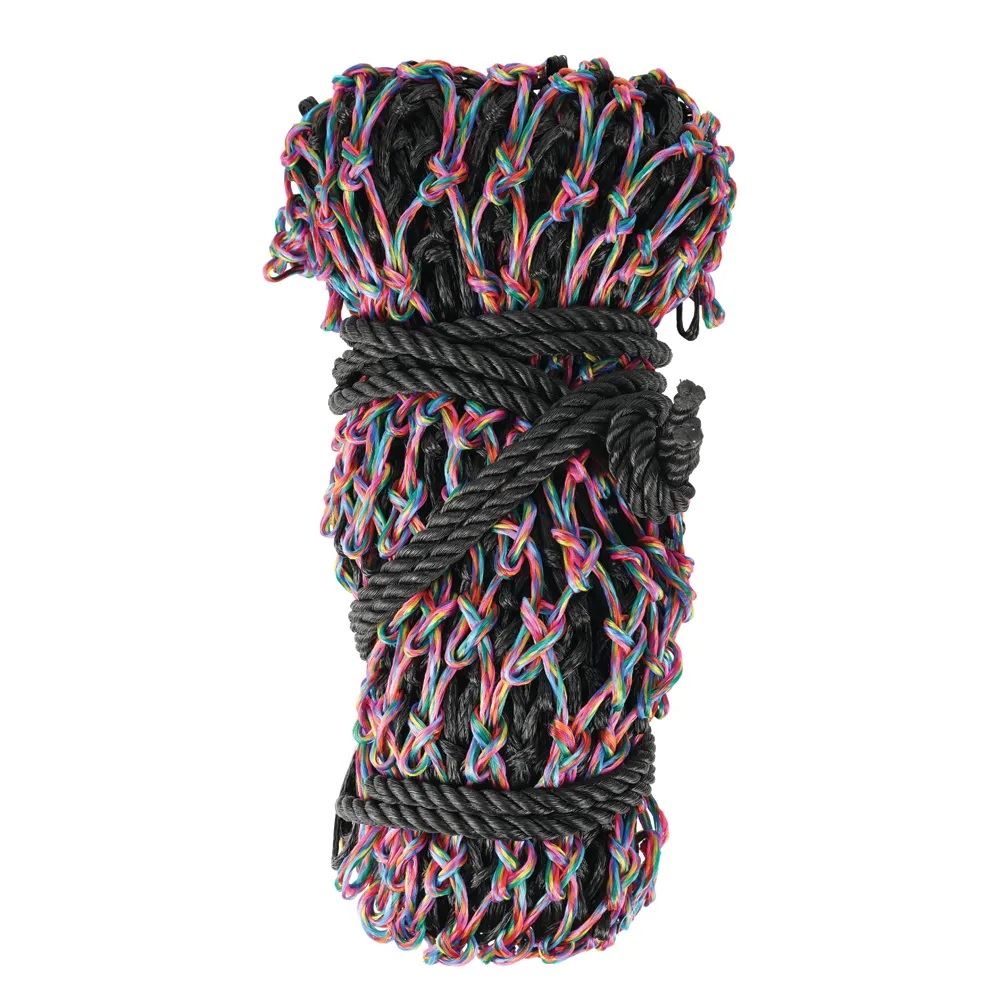 Hy Equestrian Slow Flow Ultra Haynet (Rainbow/Black)