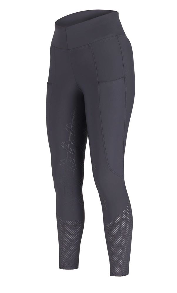 Shires Aubrion Optima Ladies Air Riding Tights (Black)
