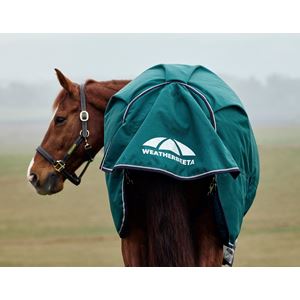 Weatherbeeta Comfitec Plus Dynamic Turnout High Neck - 220g (Forest Green/Navy)