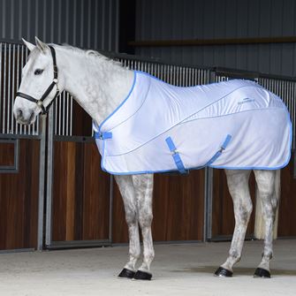 Weatherbeeta Air-Tec Cooler Rug (White/Blue)