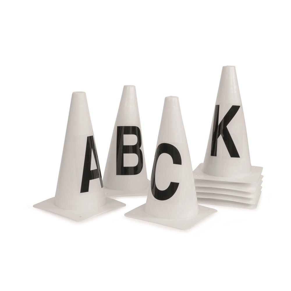 Set of 8 Dressage Marker Cones (A B C E F H K M)
