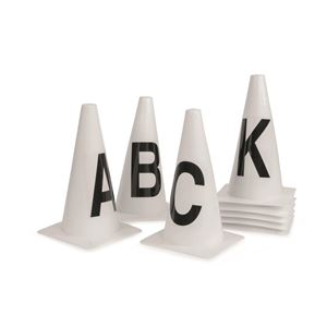 Set of 8 Dressage Marker Cones (A B C E F H K M)