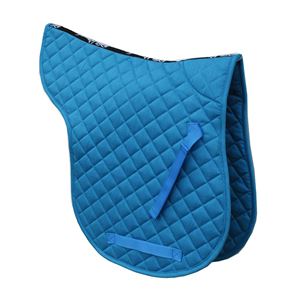 Rhinegold Cotton Quilted GP Numnah (Turquoise)