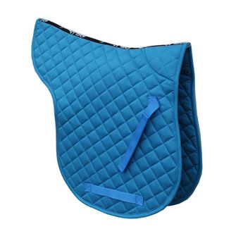 Rhinegold Cotton Quilted GP Numnah (Turquoise)
