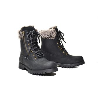 Rhinegold Manhattan Laced Waterproof Country Boot (Black)