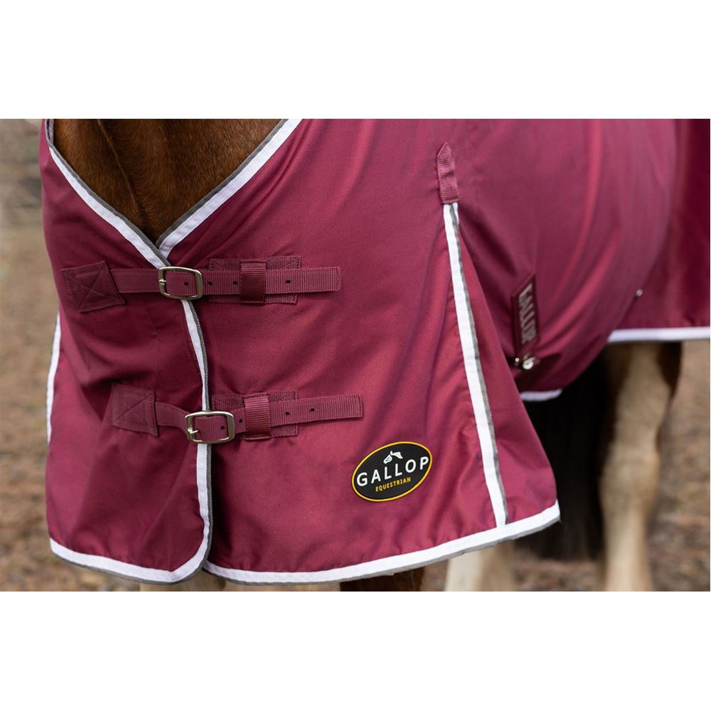 Gallop Summer Sheet (Burgundy)