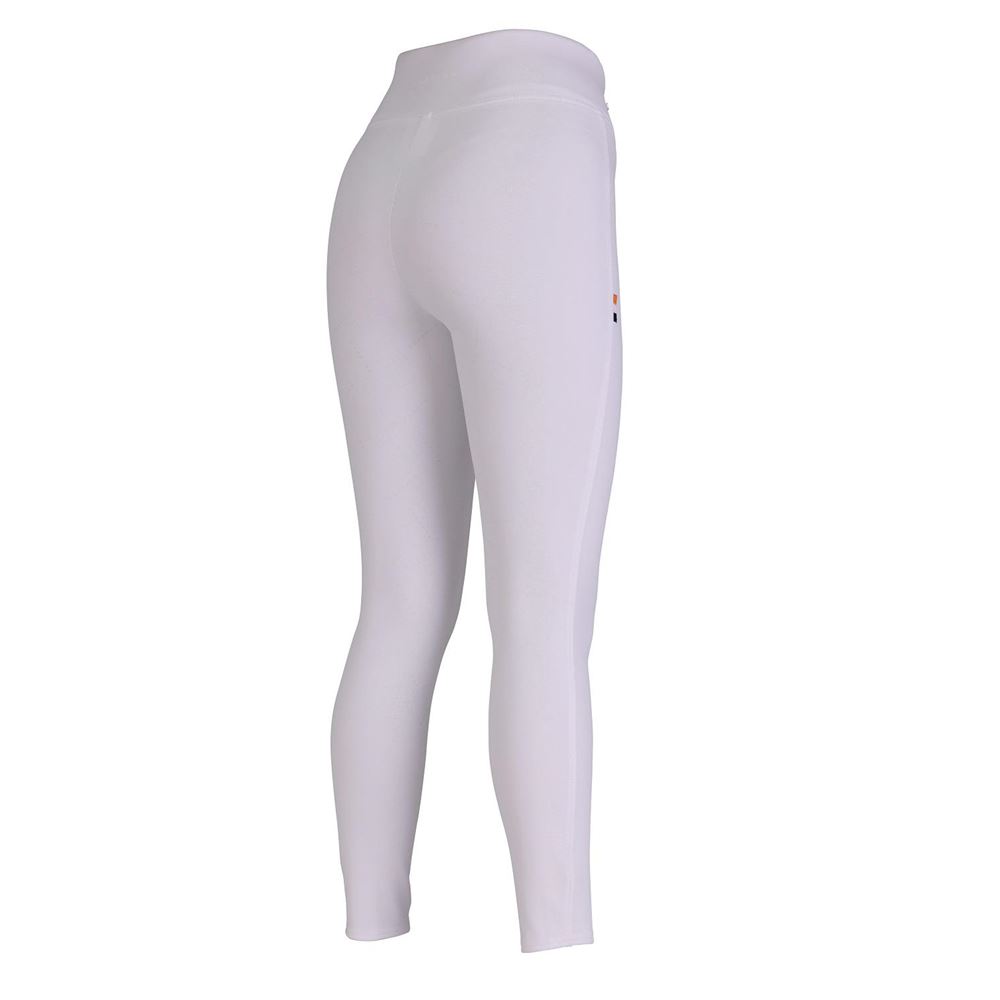 Shires Aubrion Optima Ladies Sport Riding Tights (White)