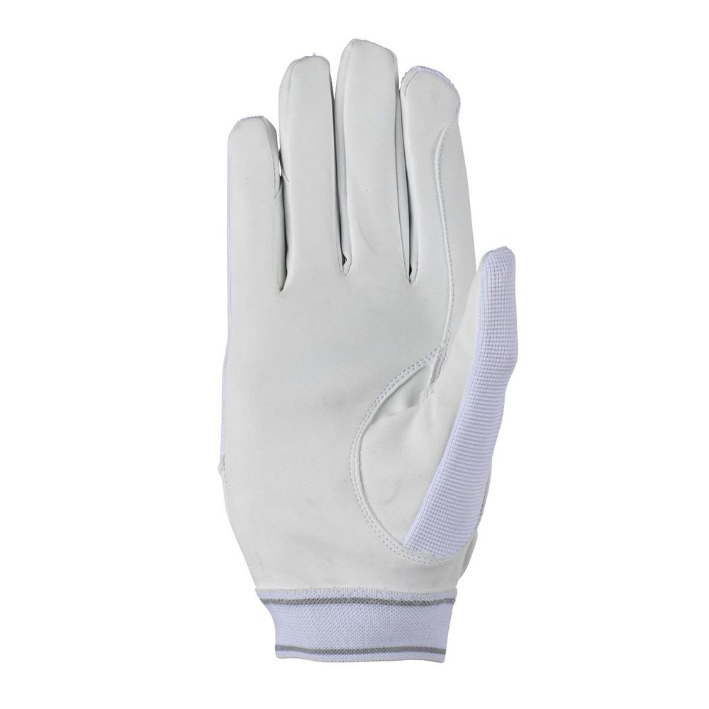 Shires Aubrion Mesh Riding Gloves - Child (White)
