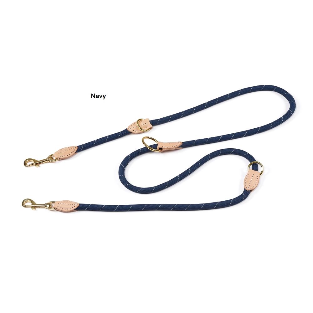 Shires Digby & Fox Reflective Training Dog Lead (Navy)