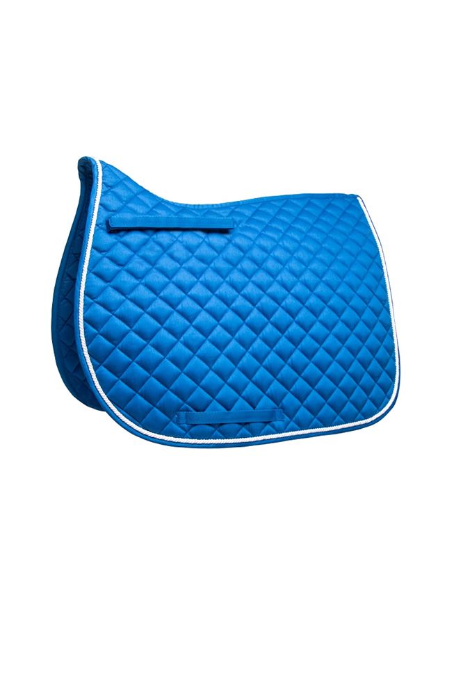 Hy Equestrian Splendid Showjump Saddle Pad (Blue/White)