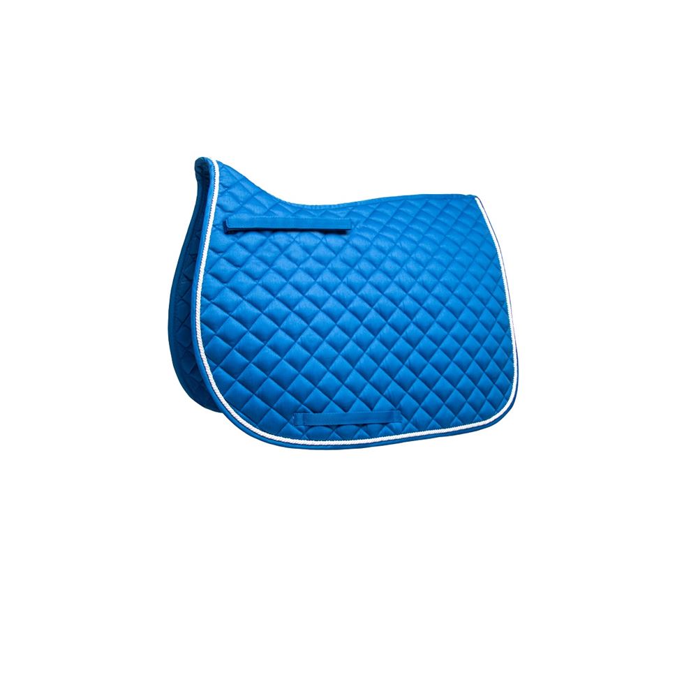 Hy Equestrian Splendid Showjump Saddle Pad (Blue/White)