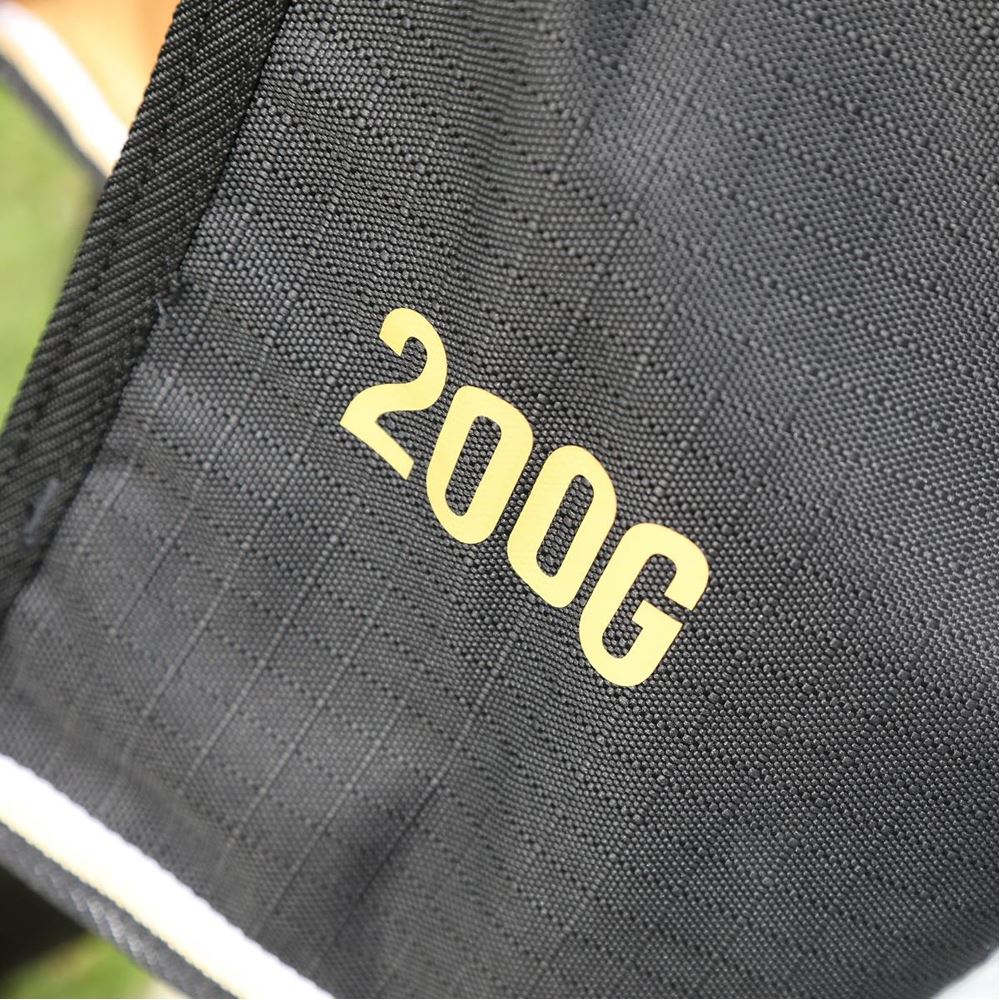 Shires Highlander Plus 200 Combo Turnout Rug (Black)