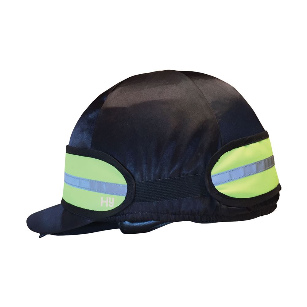 Reflector Elasticated Hat Band by Hy Equestrian
