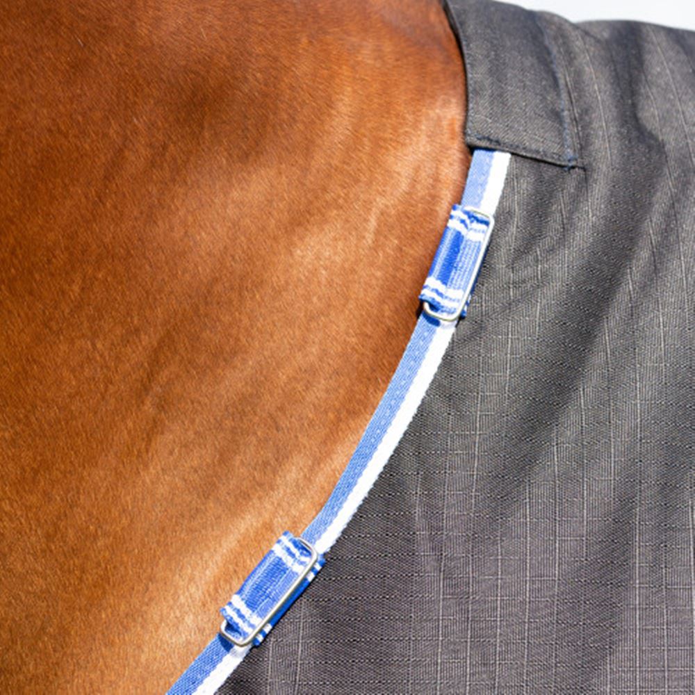 Hy Equestrian StormX Empra Extra 200g Turnout Rug with Detachable Neck (Black)