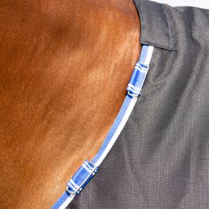 Hy Equestrian StormX Empra Extra 200g Turnout Rug with Detachable Neck (Black)