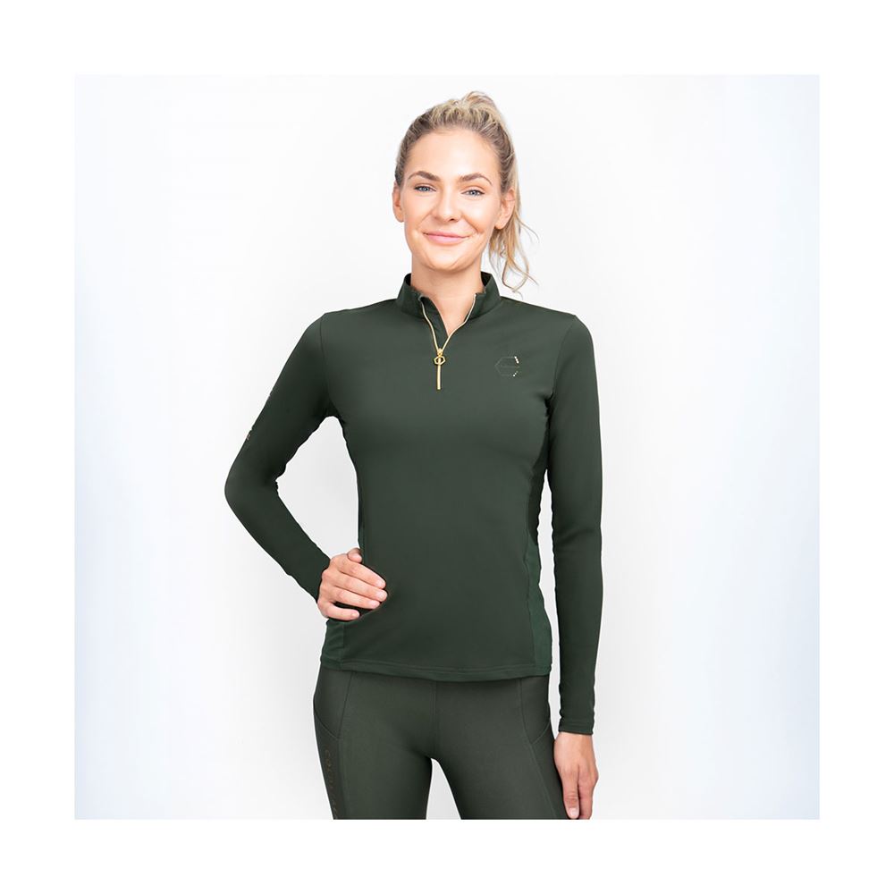 Coldstream Ednam Base Layer (Fern Green)