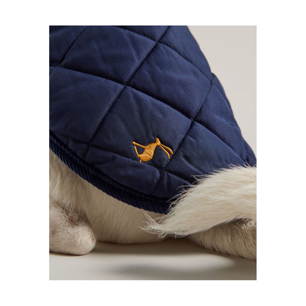 Joules Quilted Dog Coat