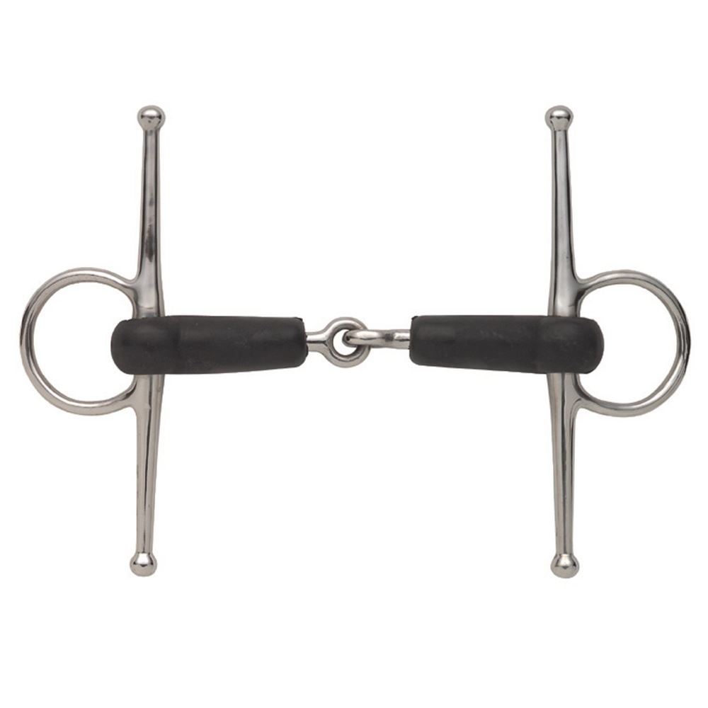 Shires Soft Rubber Covered Full Cheek Snaffle