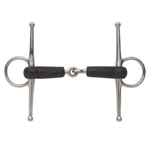 Shires Soft Rubber Covered Full Cheek Snaffle