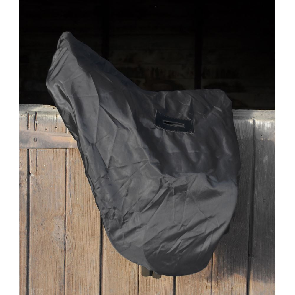 Rhinegold Waterproof Ride On Saddle Cover (Black)