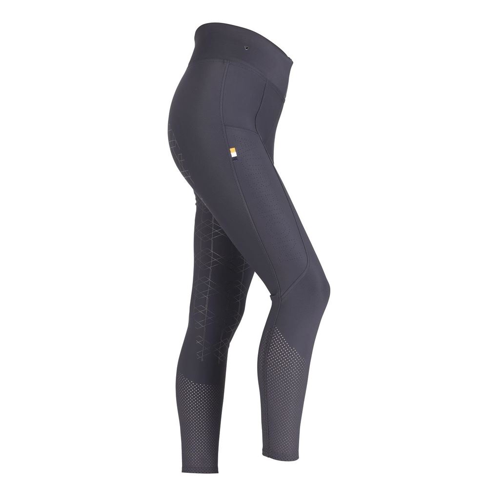 Shires Aubrion Optima Ladies Air Riding Tights (Black)