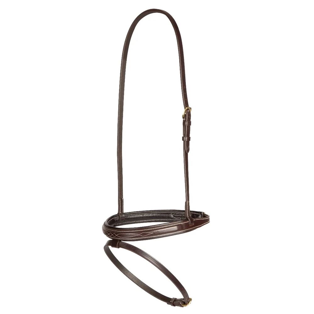 Shires Salisbury Bodenham Noseband (Australian Nut)