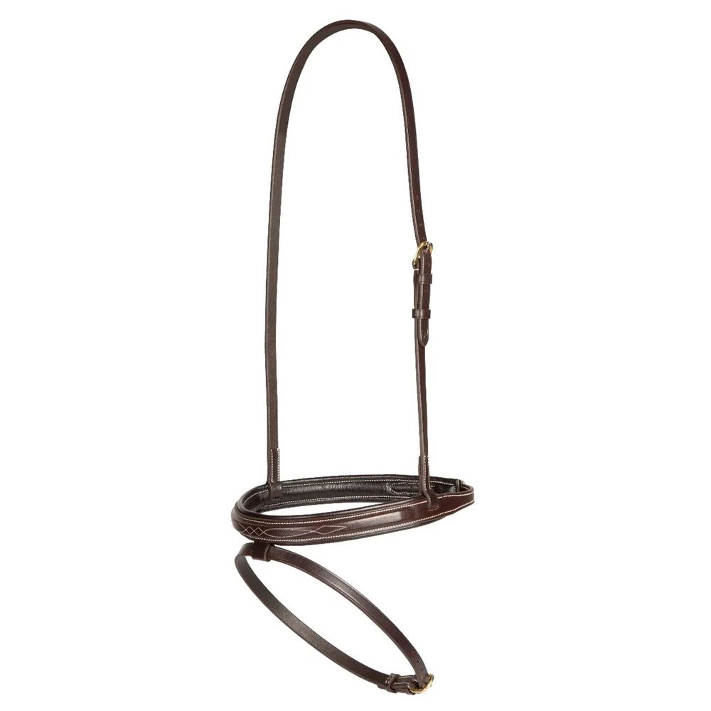 Shires Salisbury Bodenham Noseband (Australian Nut)