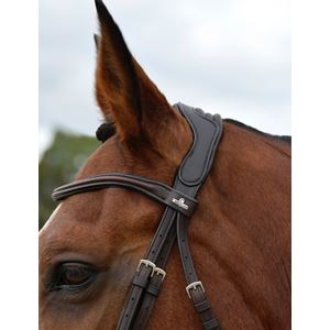 Weatherbeeta Collegiate Comfitec Opulux Plain Grackle Bridle