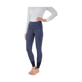 Hy Equestrian Cartmel Ladies Riding Skins (Charcoal Grey - XS) *Clearance*