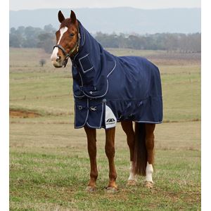 Weatherbeeta Comfitec Ultra Turnout Detach-A-Neck - 220g (Navy)