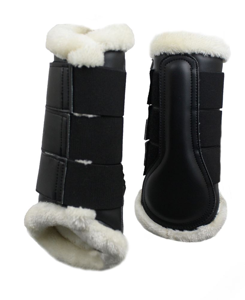 Gallop Prestige Faux Fur Brushing Boot