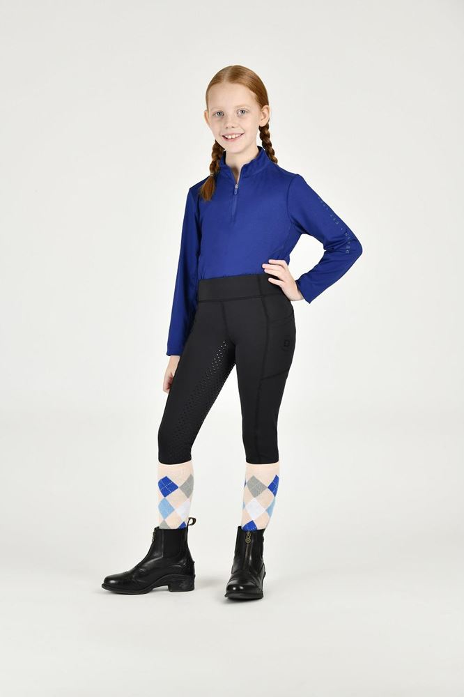 Dublin Everyday Kids Riding Tights (Black)