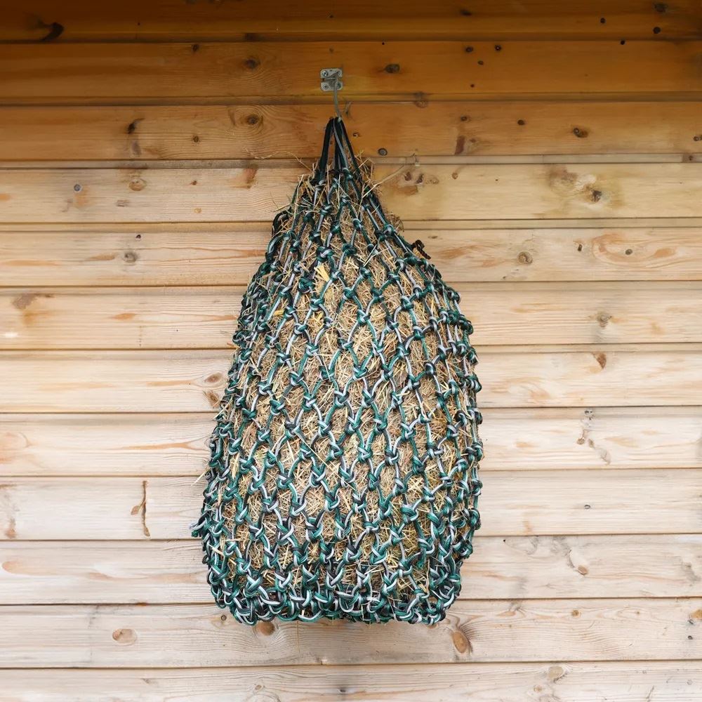 Hy Equestrian Slow Flow Elite Haynet (Black/Grey/Green)