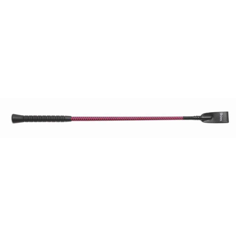 Shires Rubber Grip Whip (Navy/Red)