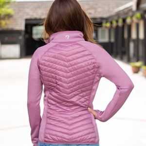 Hy Equestrian Synergy Sync Lightweight Padded Jacket (Grape)