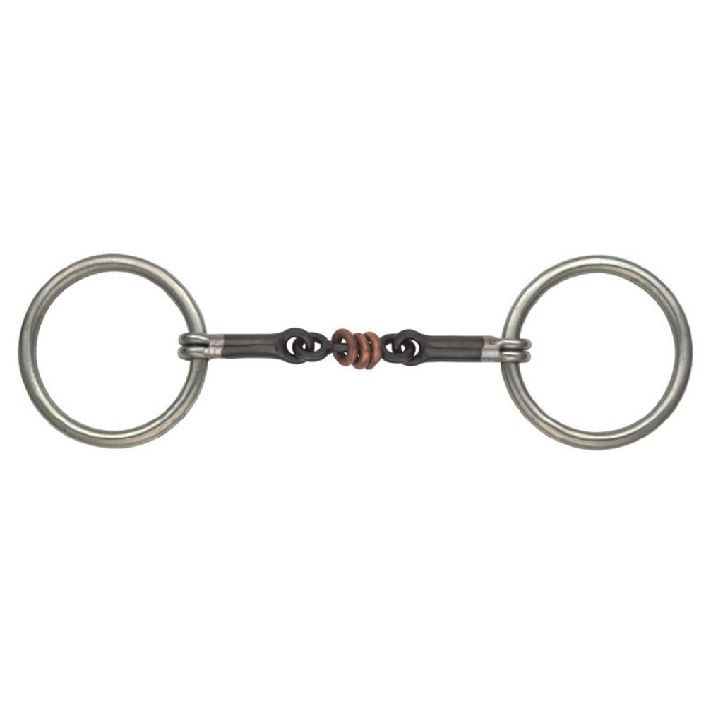 Shires Sweet Iron Copper Roller Snaffle