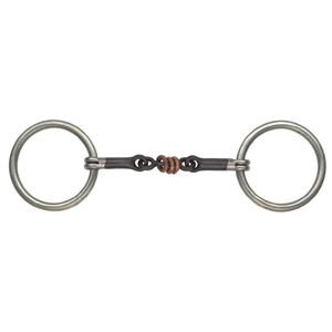 Shires Sweet Iron Copper Roller Snaffle