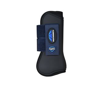 Weatherbeeta Tough-Tec Prime Open Front Boots (Black/Navy)