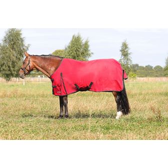 HyCONIC by Hy Equestrian 100g Turnout Rug (Red/Charcoal)