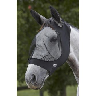 Weatherbeeta Deluxe Stretch Eye Saver with Ears (Black)
