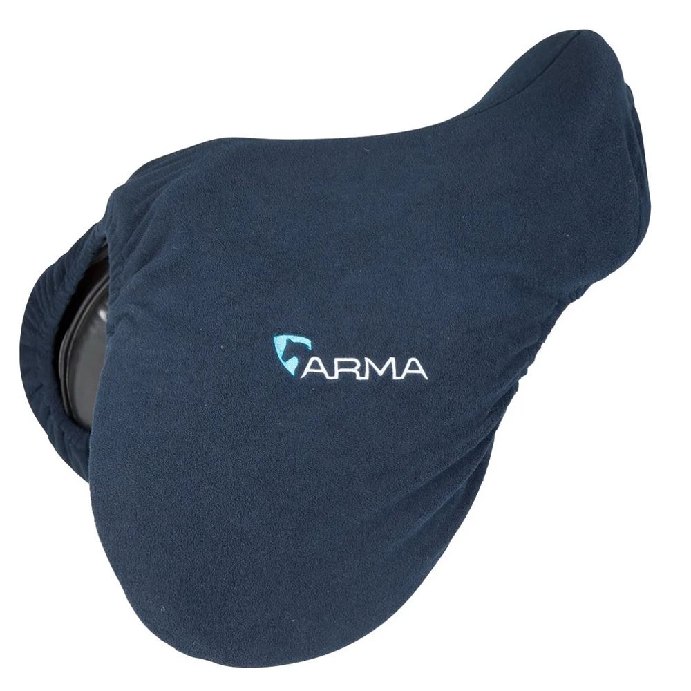 Shires ARMA Fleece Saddle Cover 17"-18" (Navy)