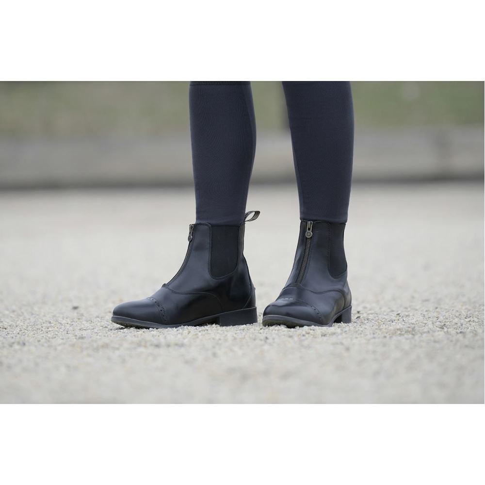 Dublin Foundation Adult Zip Paddock Boots II (Black)